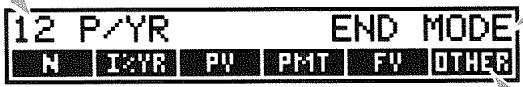 HP 17BII - The TVM Menu - 2