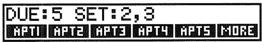 HP 17BII - To set an appointment or view its current setting: - 1