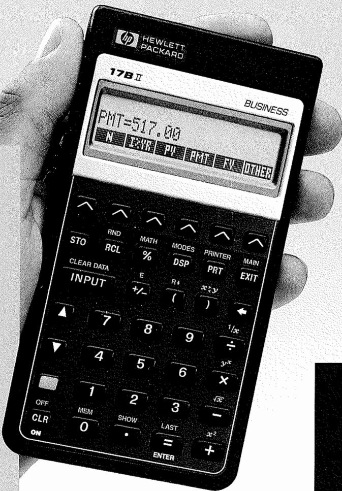 HP 17BII - Financial Calculator - 1