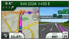 GARMIN DEZL 560LT - Viewing the Junction View - 1