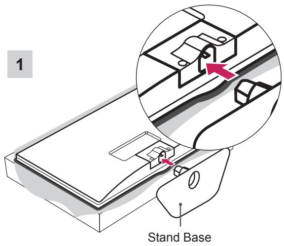 LG 42LN5400 - Detaching the Stand - 1