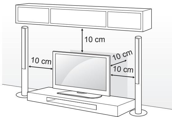 LG 42LN5400 - Mounting on a table - 1