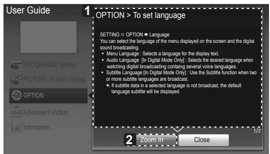 LG 42LN5400 - USING THE USER GUIDE - 2