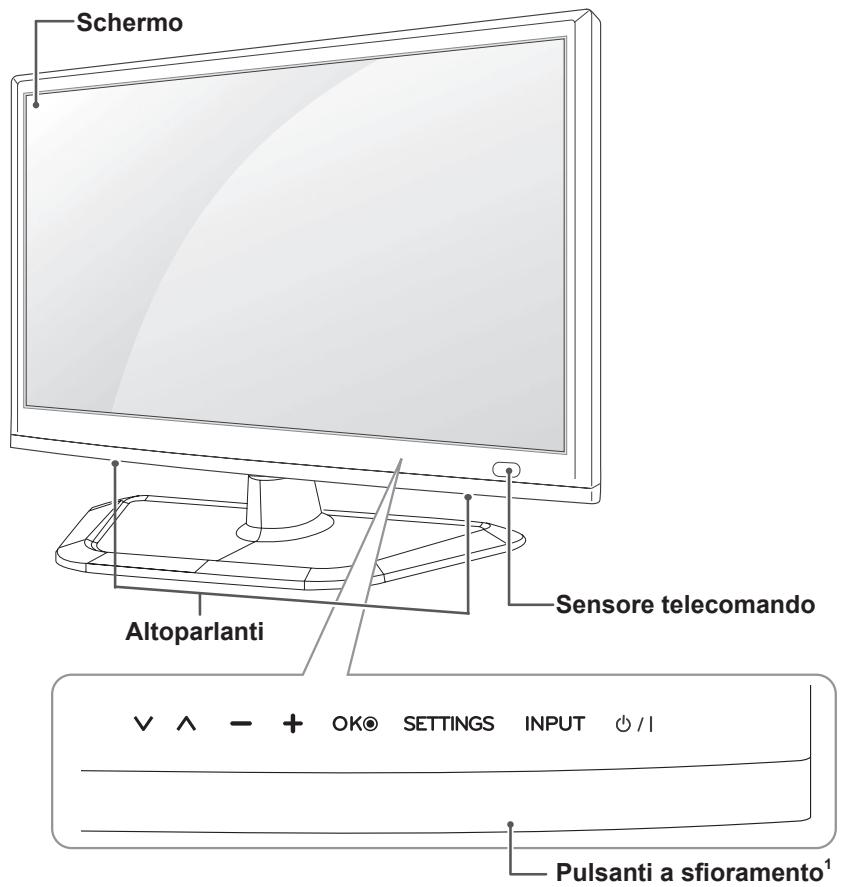 LG 42LN5400 - Componenti e pulsanti - 1