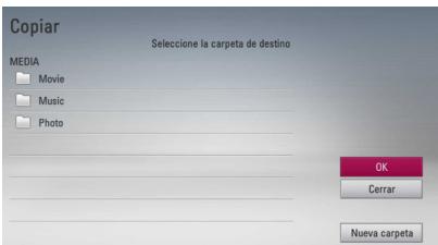 LG HR939D - Cóme copiar archivo(s)/ carpeta(s) en el disco duro interno - 5