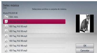 LG HR939D - Escuchar música cuando se muestran diapositivas - 3