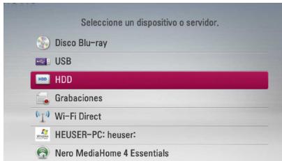LG HR939D - Pulse HOME (↑). - 2