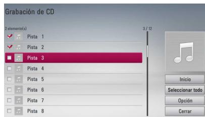 LG HR939D - Grabación de CDs de audio - 1
