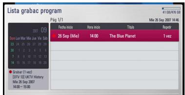 LG HR939D - Grabación programada (EPG) - 2