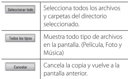 LG HR939D - Cóme copiar archivo(s)/ carpeta(s) del disco duro a un dispositivo de almacenimiento USB - 5