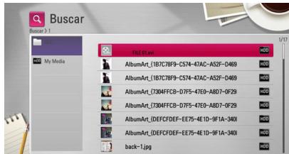 LG HR939D - CómoBUScar contentidos en el disco duro introduciendo el nombre del archivo - 2