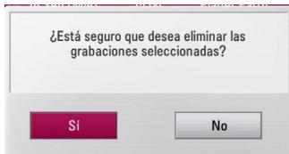LG HR939D - Cómo cancelar una grabación programada - 1