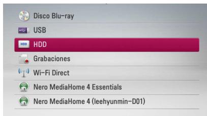 LG HR939D - Cóme copiar archivo(s)/ carpeta(s) del disco duro a un dispositivo de almacenimiento USB - 2