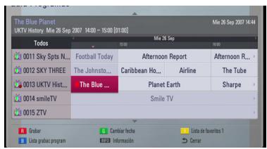 LG HR939D - Grabación programada (EPG) - 1
