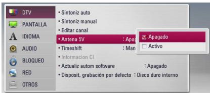 LG HR939D - Configurar la potencia de la antenna - 1