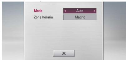 LG HR939D - Paso 3. Ajuste horario - 1