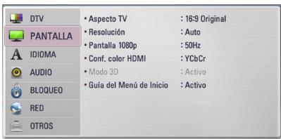 LG HR939D - Configuración de resoluciones - 1