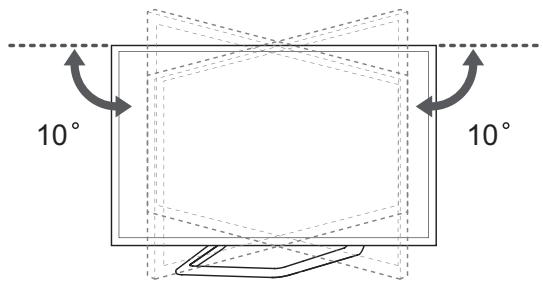 LG 55LA970V - Prilagajanje kota televizorja svojemu pogledu - 2