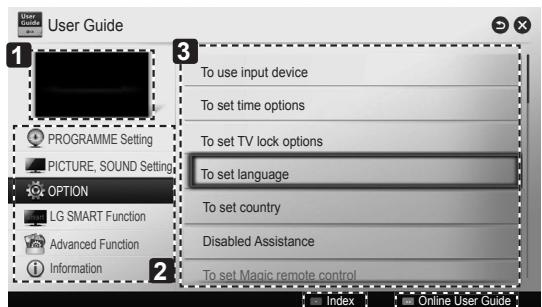 LG 55LA970V - USING THE USER GUIDE - 4