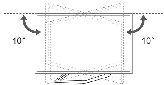 LG 55LA970V - Regolazione dell'angolazione del teilevisore per una migliorie visione - 2