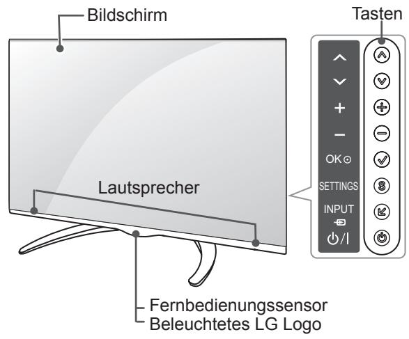 LG 55LA970V - Gehäuse und Bedienelemente - 1