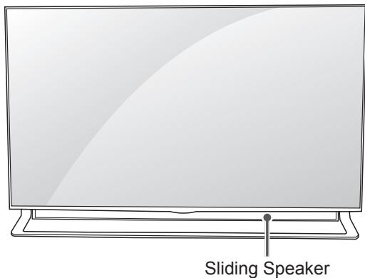 LG 55LA970V - Using Sliding Speaker - 1