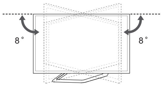 LG 55LA970V - De kijkhoek van de TV aanpassen - 3