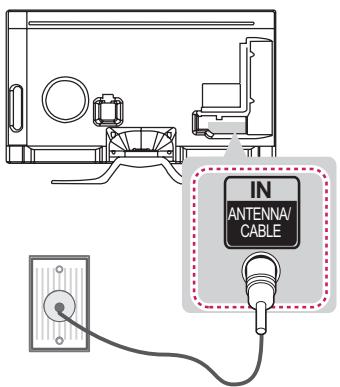 LG 55LA970V - Antenna connection - 1