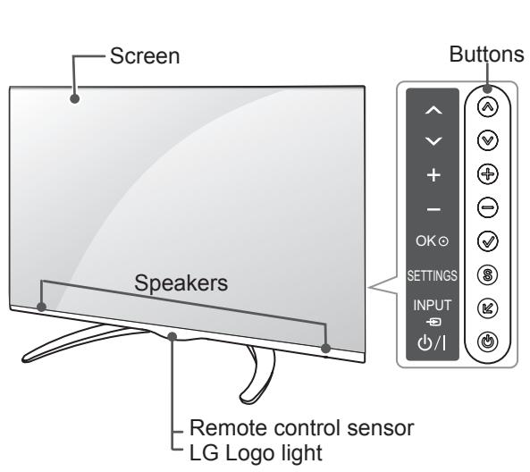 LG 55LA970V - Parts and buttons - 1