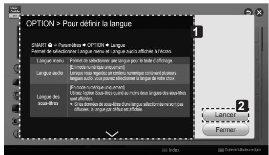 LG 55LA970V - Utilisation du GUIDE de l'utilisateur - 1