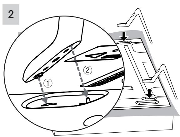 LG 55LA970V - Attaching the stand - 11