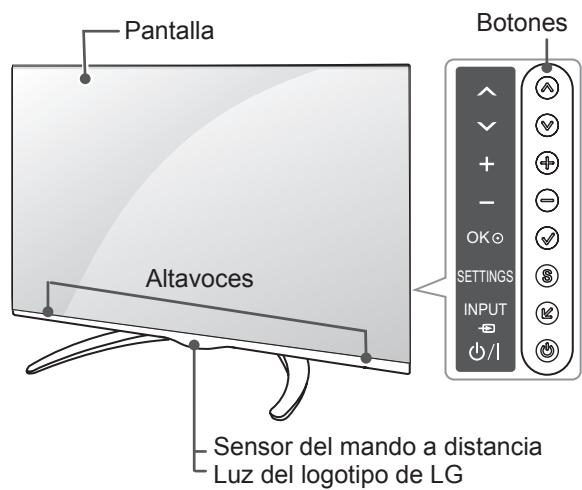 LG 55LA970V - Piezas y botones - 1