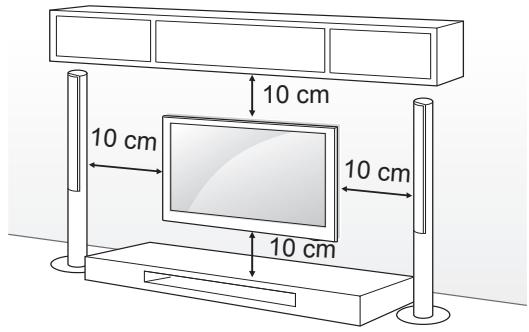 LG 55LA970V - Wandmontage - 1
