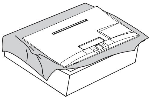 LG M2232D - Attaching the Stand - 1