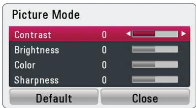 LG BP325 - Setting the [User setting] option - 1