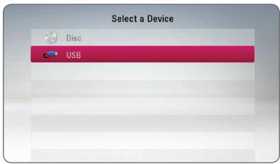 LG BP325 - Playback content in the USB device - 2