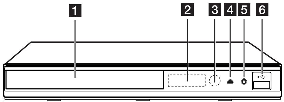 LG BP325 - Front panel - 1
