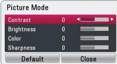 LG BP430 - Setting the [User setting] option - 1