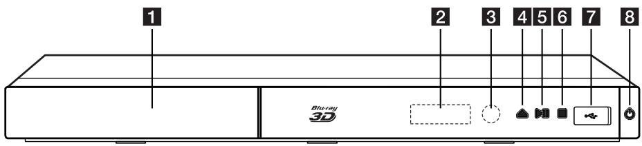 LG BP430 - Front panel - 1