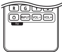 LG BP640 - Controlling a TV with the Supplied Remote Control - 1