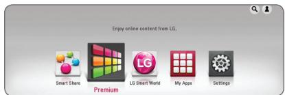 LG BP640 - Using the Premium - 1