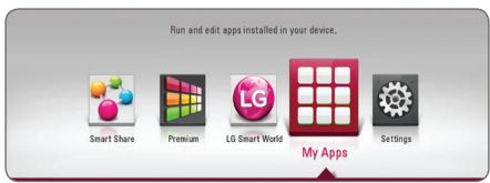 LG BP640 - Using the My Apps Menu - 1