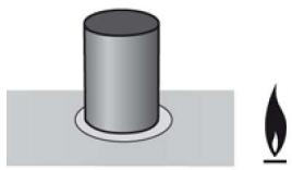 BOSCH PCQ 715 B80E - Interruttore principale / Blocco del piano di cottura (Main Switch) - 1