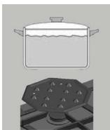 BOSCH PCQ 715 B80E - Simmer Plate - 1