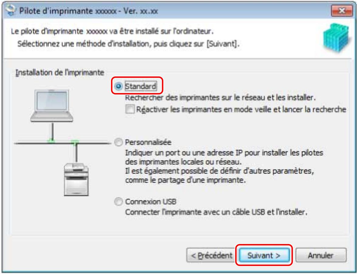 CANON IR 2202N - Pour les versions de windows autres que windows server 2003/2003 R2 : - 1
