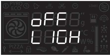 SMEG DOSF6920N1 - Light timing mode - 2
