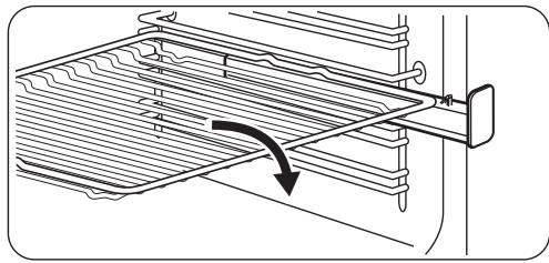 FAURE FCM6565PXA - Rails télescopiques - insertion des accessoires - 3