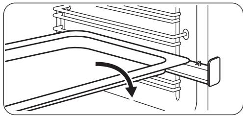 FAURE FCM6565PXA - Rails télescopiques - insertion des accessoires - 4