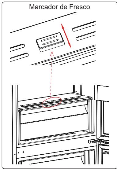 AEG-ELECTROLUX RCB736D3MX  -  RCB736D5MB -  RCB736D5MX - Marcador de Fresco (em algunos modelos) - 1