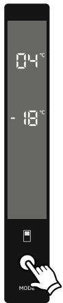 AEG-ELECTROLUX RCB736D3MX  -  RCB736D5MB -  RCB736D5MX - Hutotér homséklet beallitasa - 1
